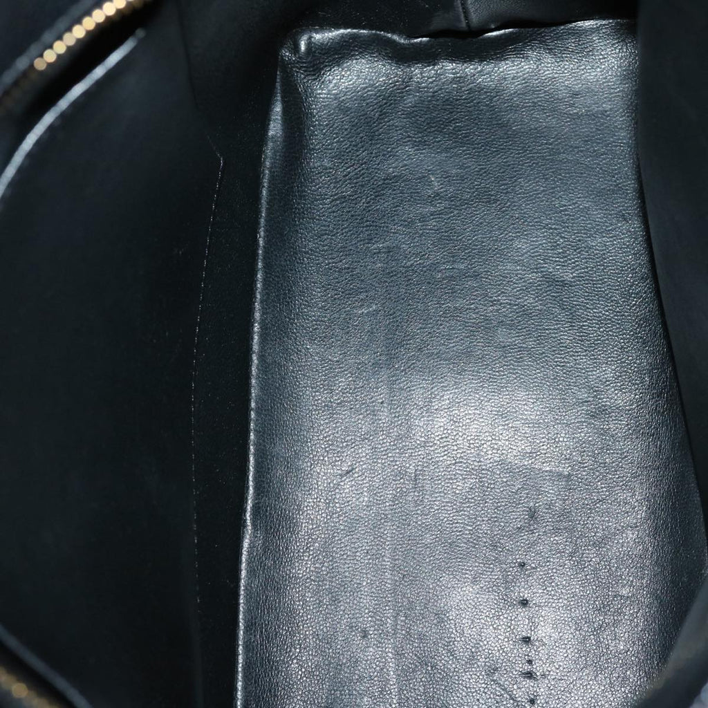 CHANEL Tote Bag Caviar Skin Black CC  am4270