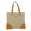 PRADA Tote Bag Canvas Beige  am4330