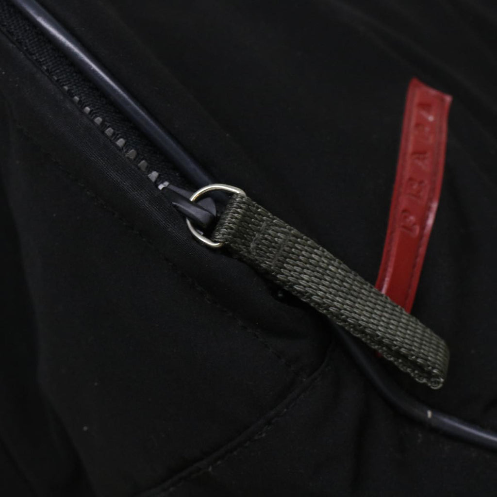 PRADA Boston Bag Nylon Black  am4338