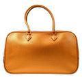 HERMES PLUME ELAN 28 Metallic Orange Chevre Coromandel