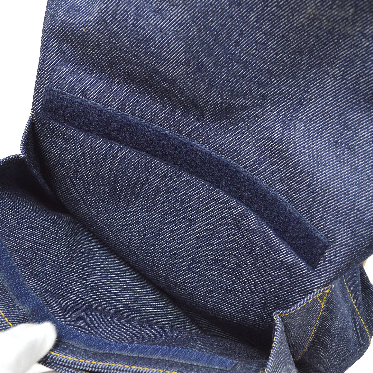 Christian Dior 2000 Maris Pearl Backpack Indigo Denim