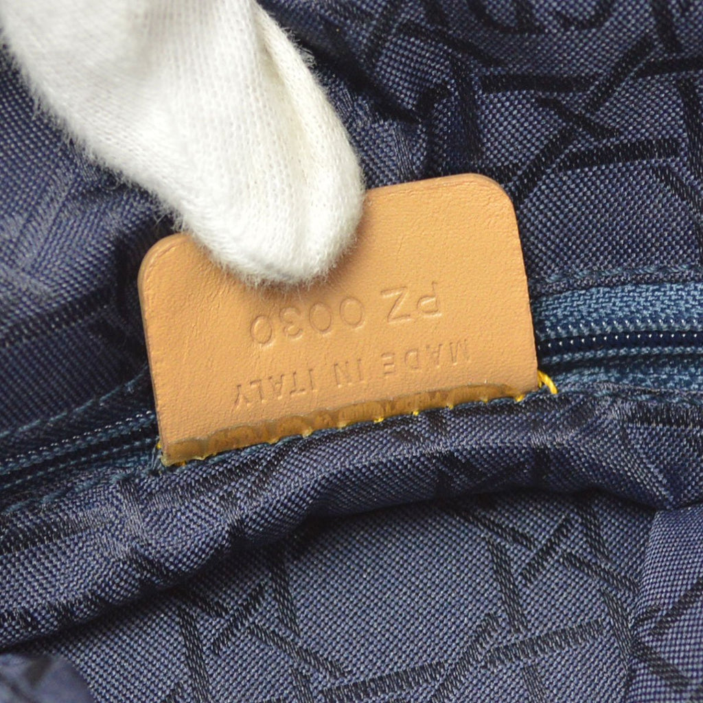 Christian Dior 2000 Maris Pearl Backpack Indigo Denim