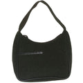 PRADA Hand Bag Wool Green  ar6668