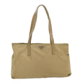 PRADA Tote Bag Nylon Beige  ar6825