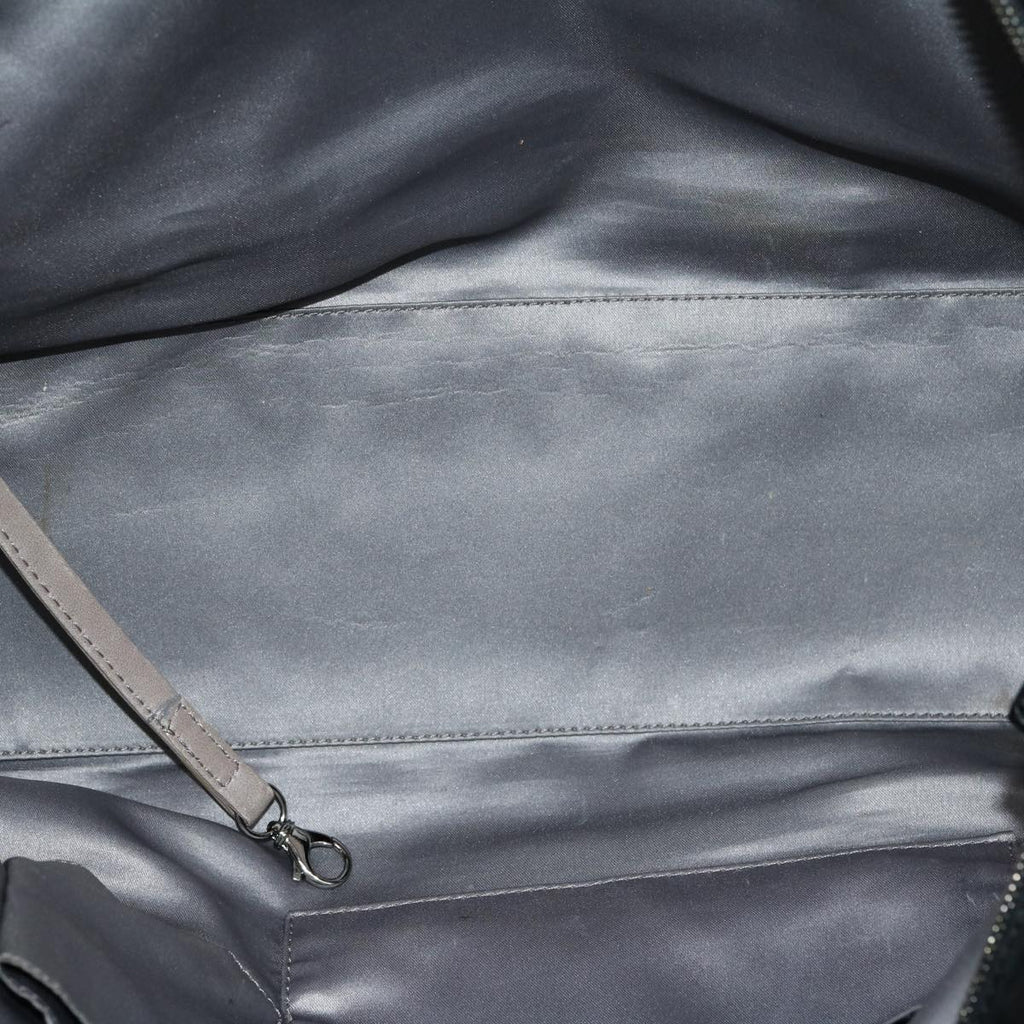 CHANEL Chain Matelasse Tote Bag Lamb Skin Black CC Auth ar7246A