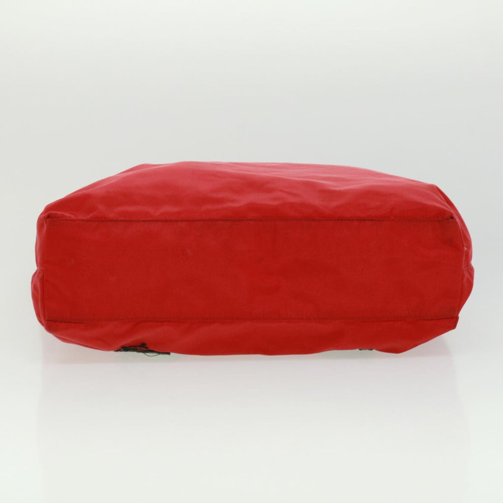 PRADA robot Hand Bag Nylon Red  ar7943