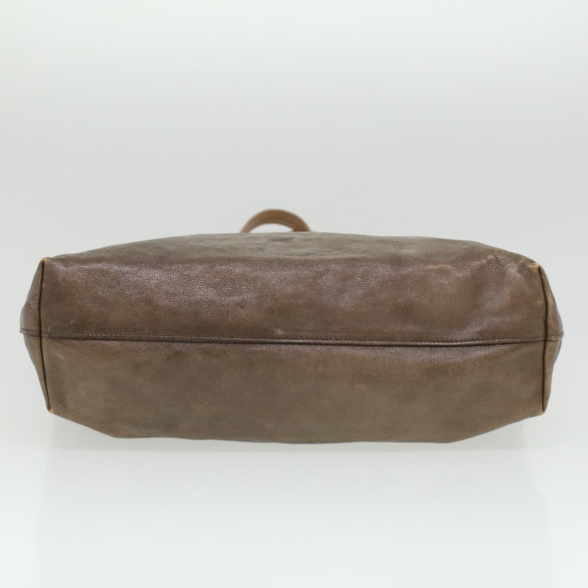 PRADA Tote Bag Leather Beige  ar8732