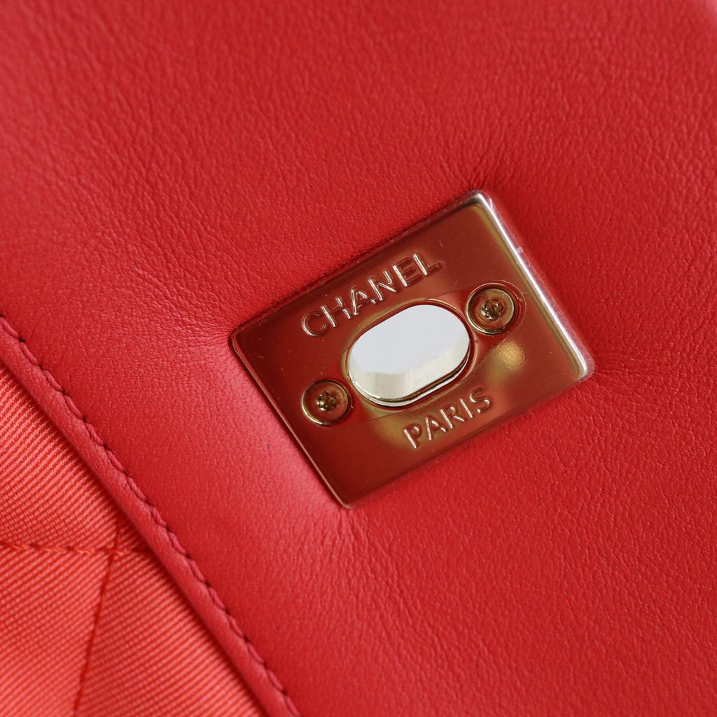 CHANEL Chain Hand Bag Pile 2way Pink CC  ar9158A