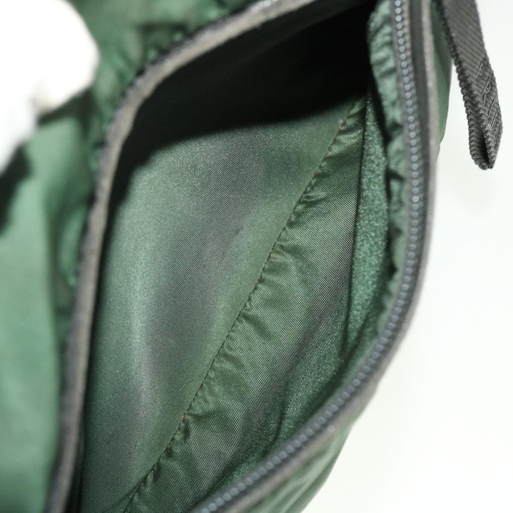 PRADA Shoulder Bag Nylon Khaki  ar9593