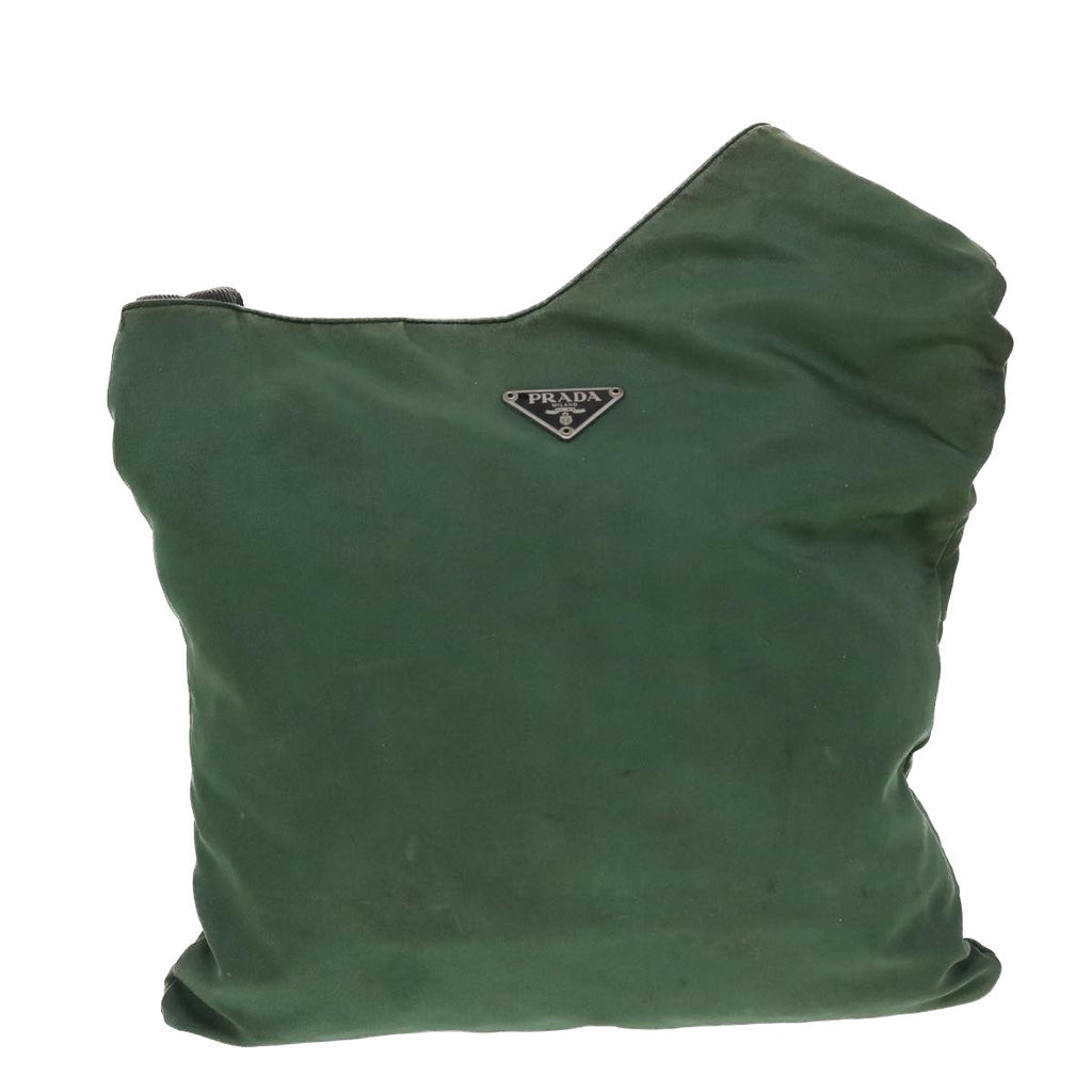 PRADA Shoulder Bag Nylon Khaki  ar9593