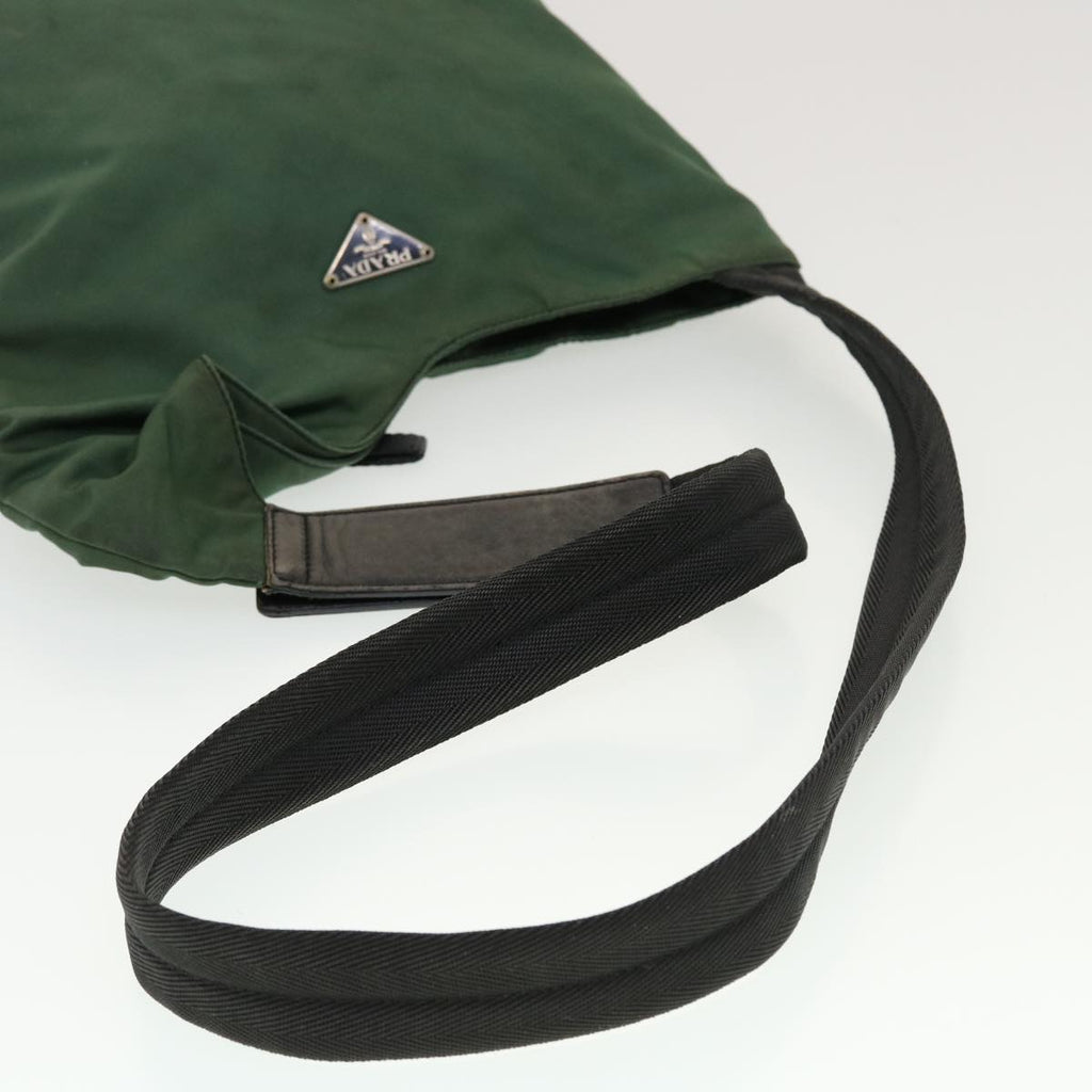 PRADA Shoulder Bag Nylon Khaki  ar9593