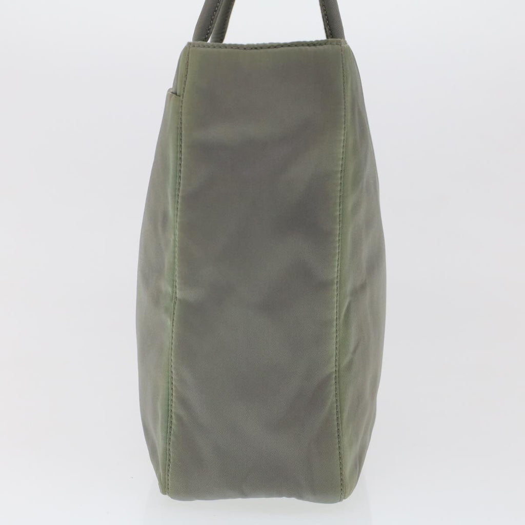 PRADA Hand Bag Nylon Gray  ar9823