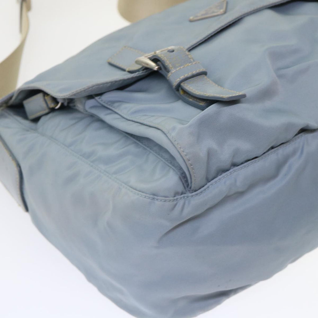 PRADA Shoulder Bag Nylon Light Blue  ar9923