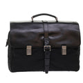 PRADA Hand Bag Nylon Leather Black  ar9983