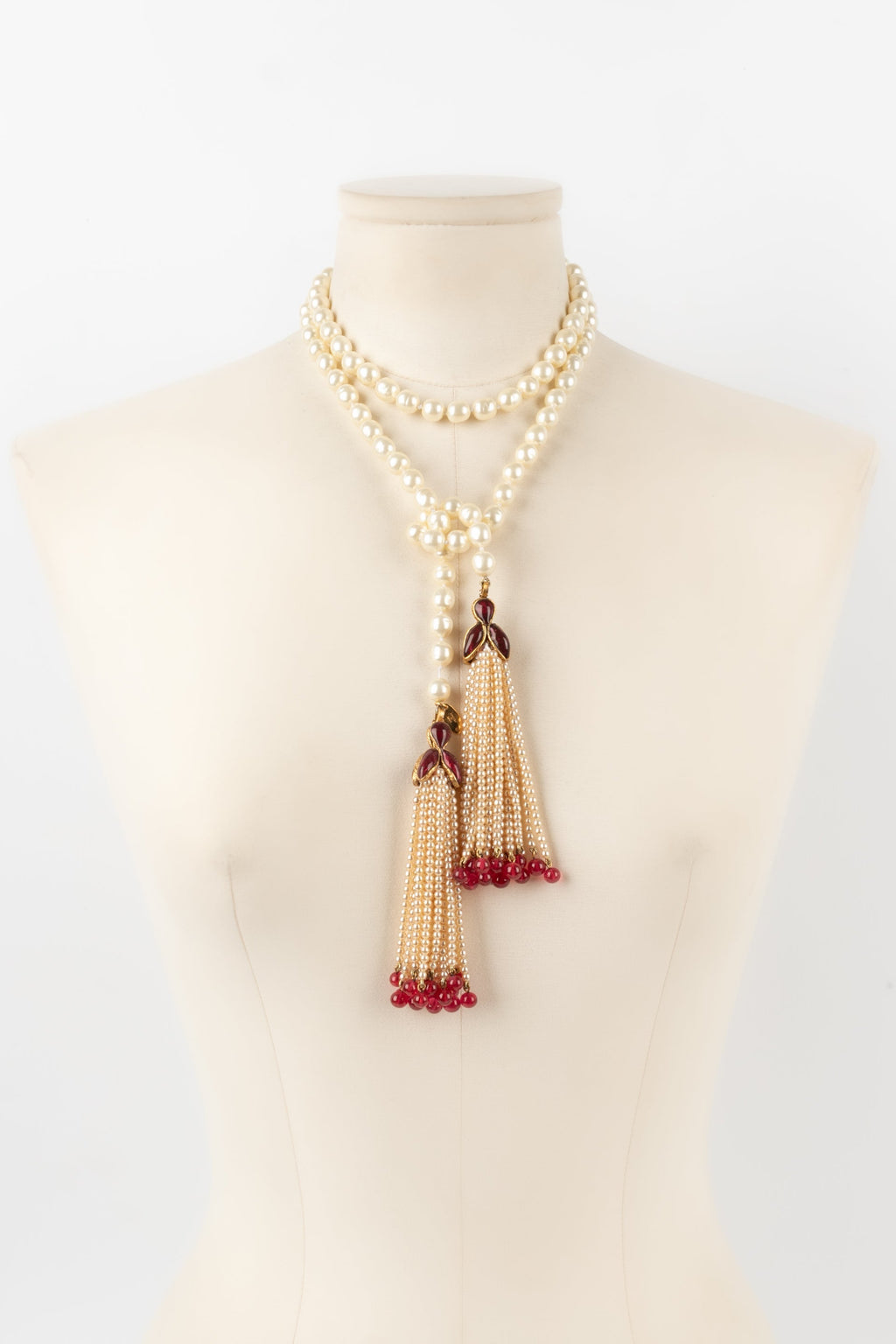 Collier cravate Chanel 1983
