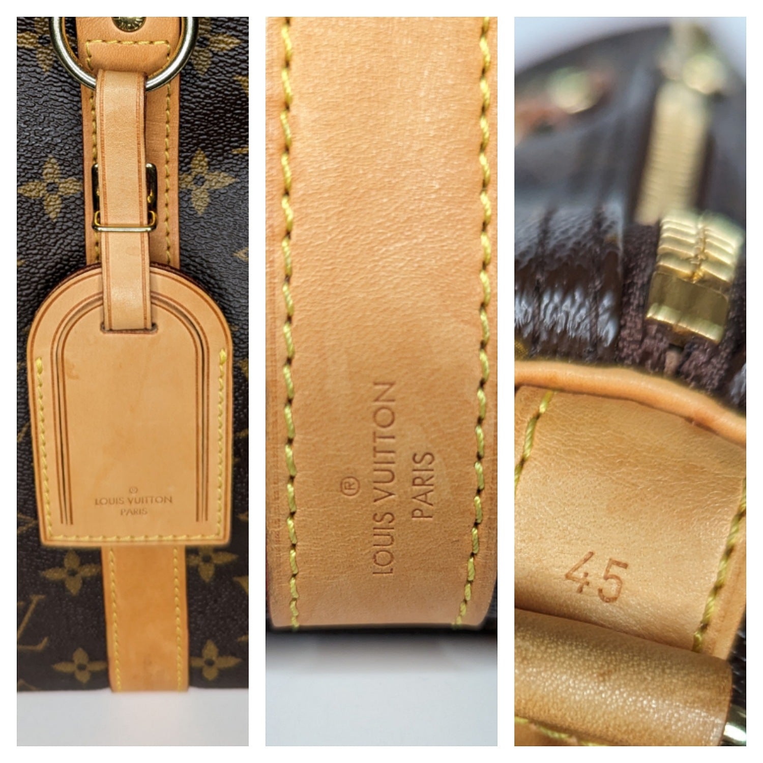 Louis Vuitton 2013 Monogram Canvas Keepall Bandouliere 45