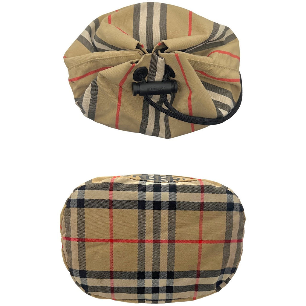 Burberry Phoebe Heritage Stripe Bucket Bag