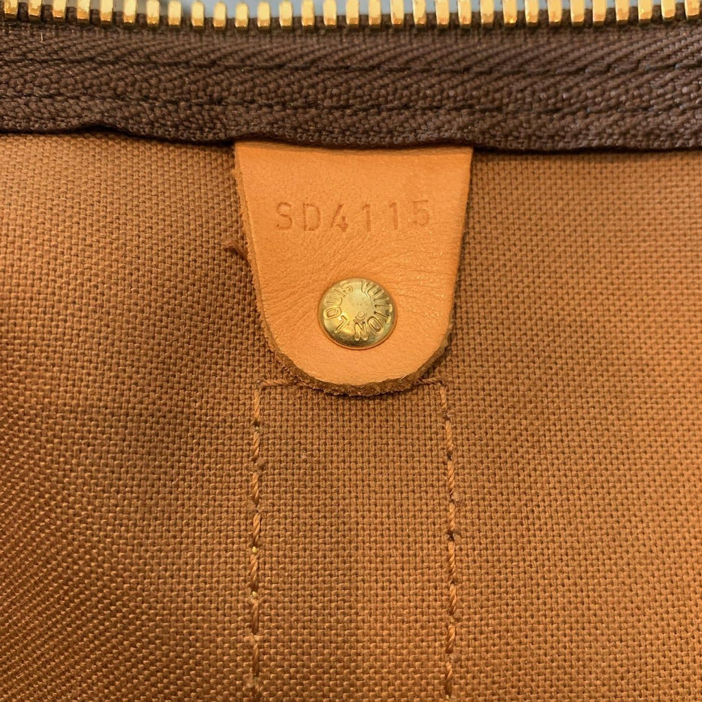 Louis Vuitton Monogram Canvas Keepall Bandouliere 50 Luggage Bag