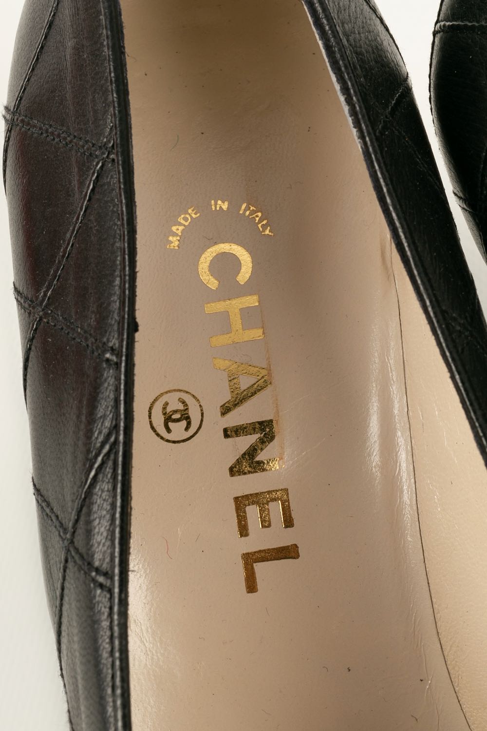 Escarpins en cuir Chanel