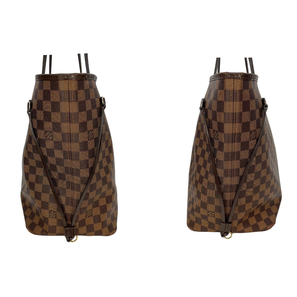 Louis Vuitton Damier Ebene Neverfull w/ Pouch GM
