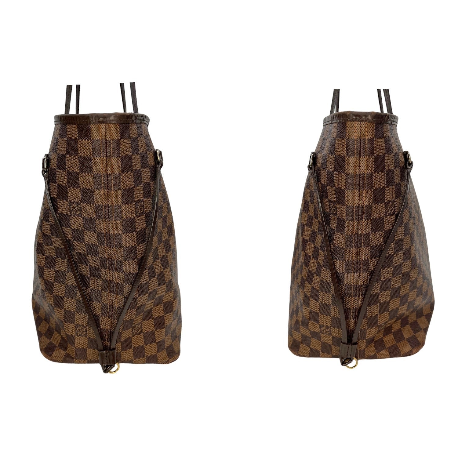 Louis Vuitton Damier Ebene Neverfull w/ Pouch GM