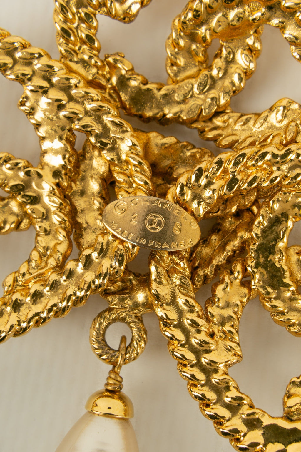Collier pendentif Chanel 1990s