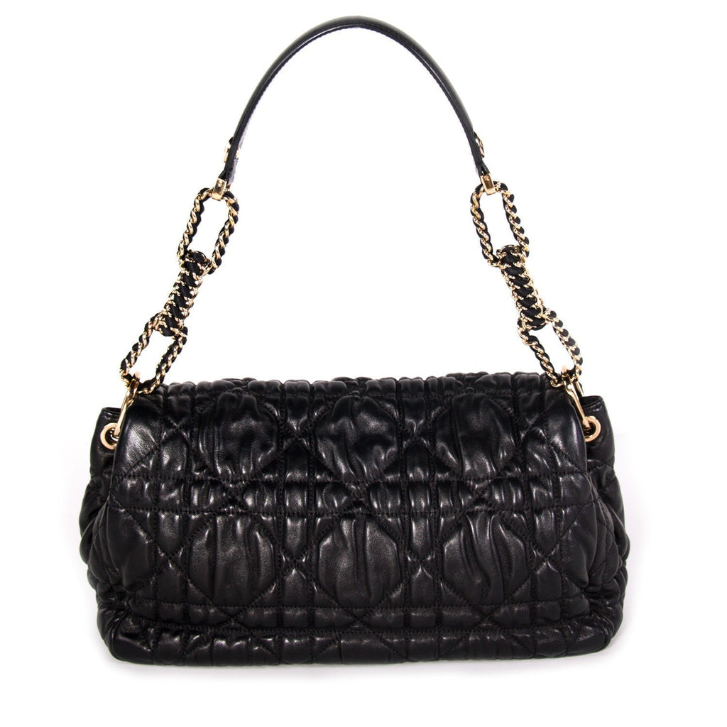 Christian Dior Delices Gaufre Medium Flap Bag