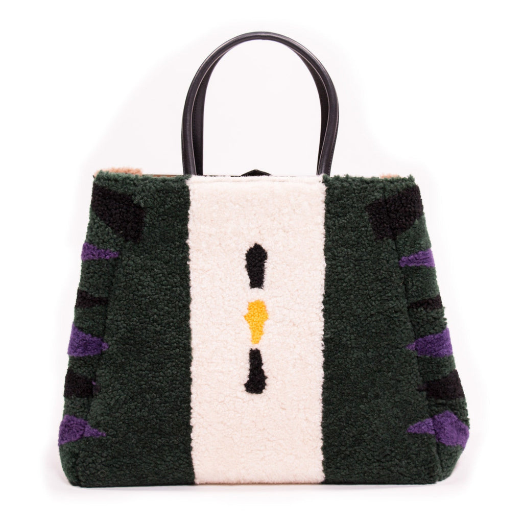 Fendi Shearling Large 2jours Tote