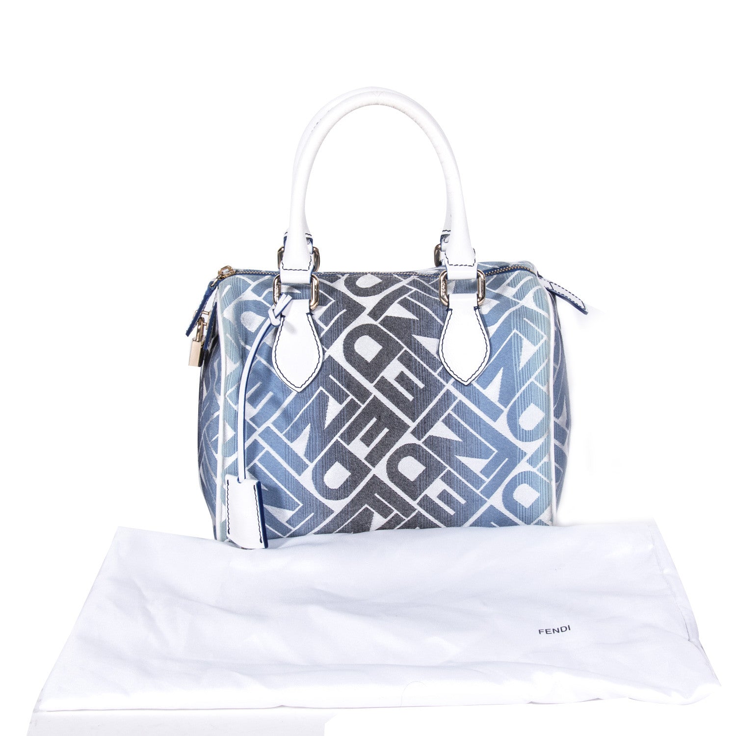 Fendi Mini Duffel Logo Bag