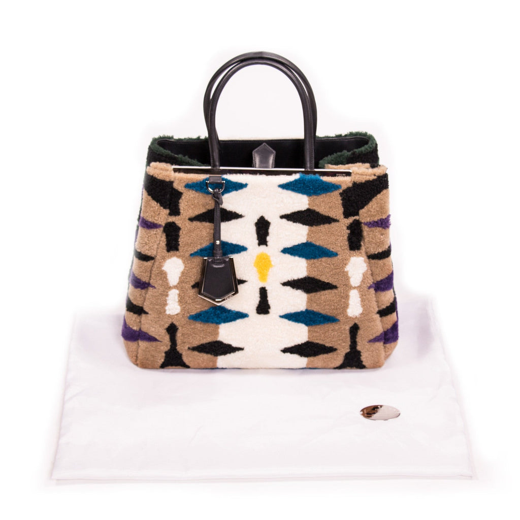 Fendi Shearling Large 2jours Tote