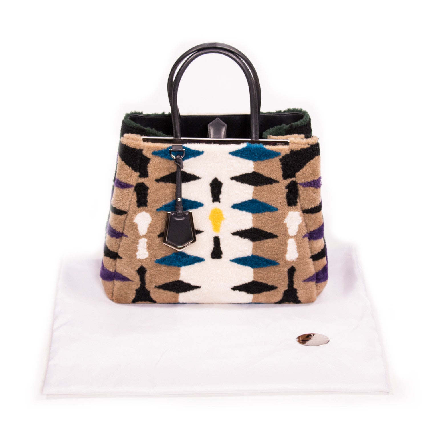 Fendi Shearling Large 2jours Tote