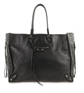 Balenciaga Papier A4 Zip-around Black Calfskin Leather Tote
