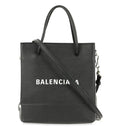 Balenciaga Shopping Tote Xxs Black Leather Satchel