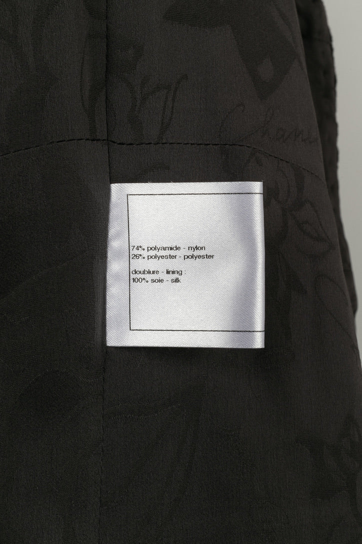 Veste argent��e Chanel