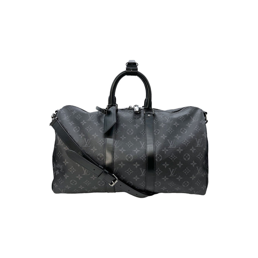 Louis Vuitton Monogram Eclipse Keepall Bandoulière 45
