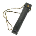 CHANEL Matelasse Chain Shoulder Bag Enamel Black CC  bs4141