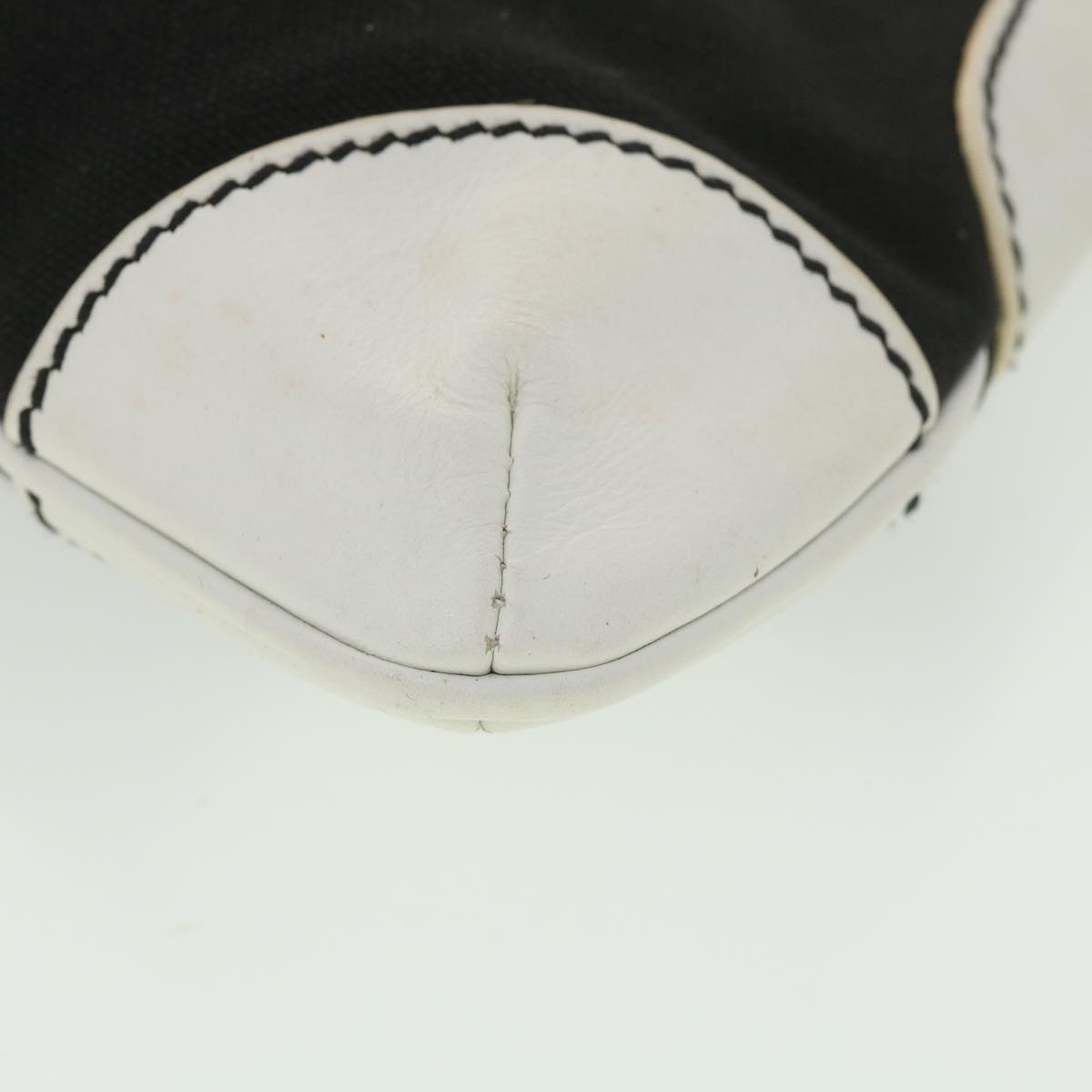 CHANEL Shoulder Bag Canvas Black CC  bs4514