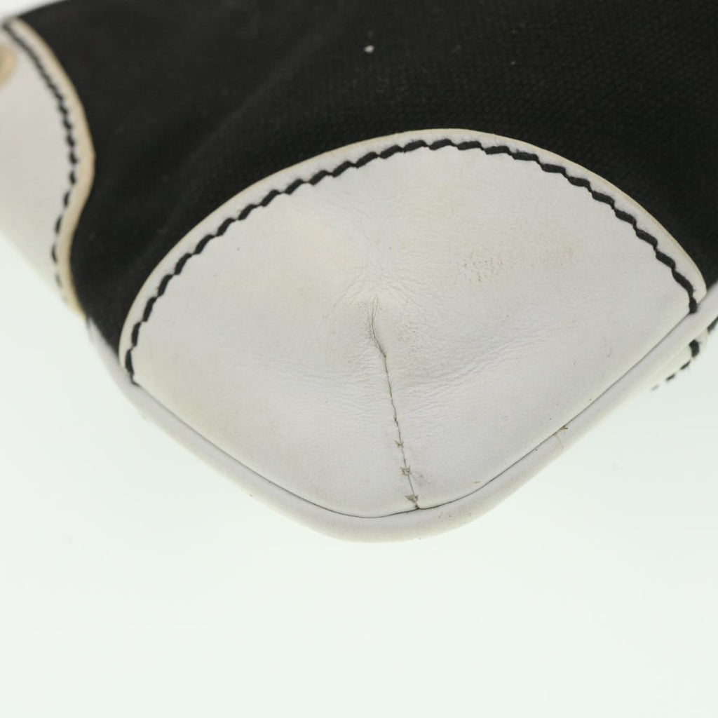 CHANEL Shoulder Bag Canvas Black CC  bs4514