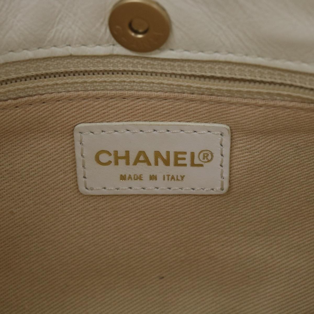 CHANEL Shoulder Bag Canvas Black CC  bs4514