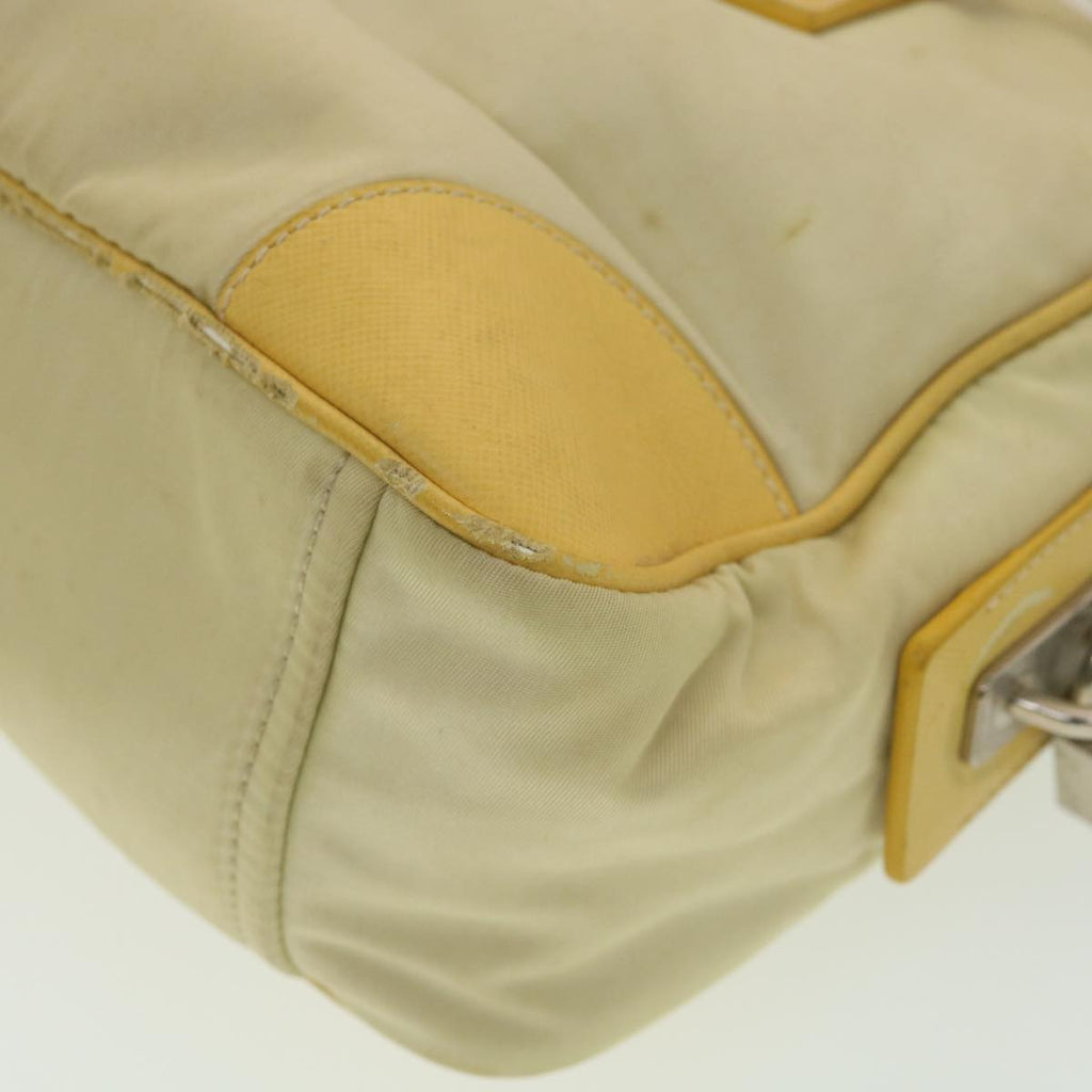 PRADA Shoulder Bag Nylon Yellow  bs4580