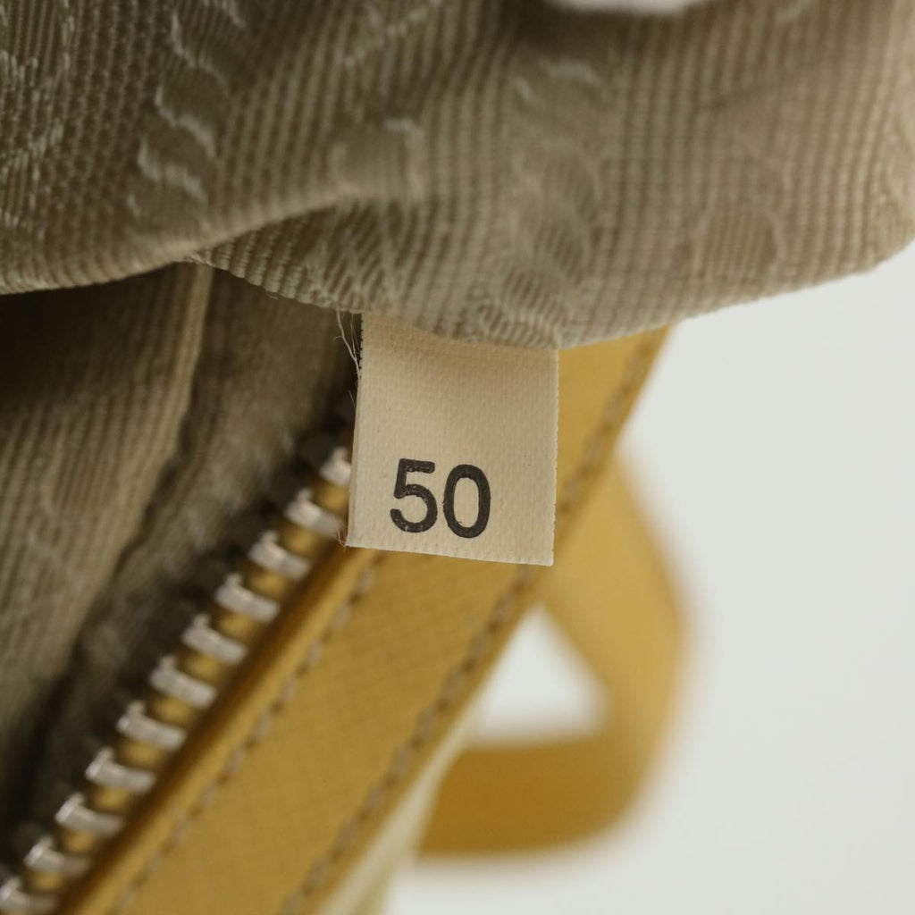 PRADA Shoulder Bag Nylon Yellow  bs4580