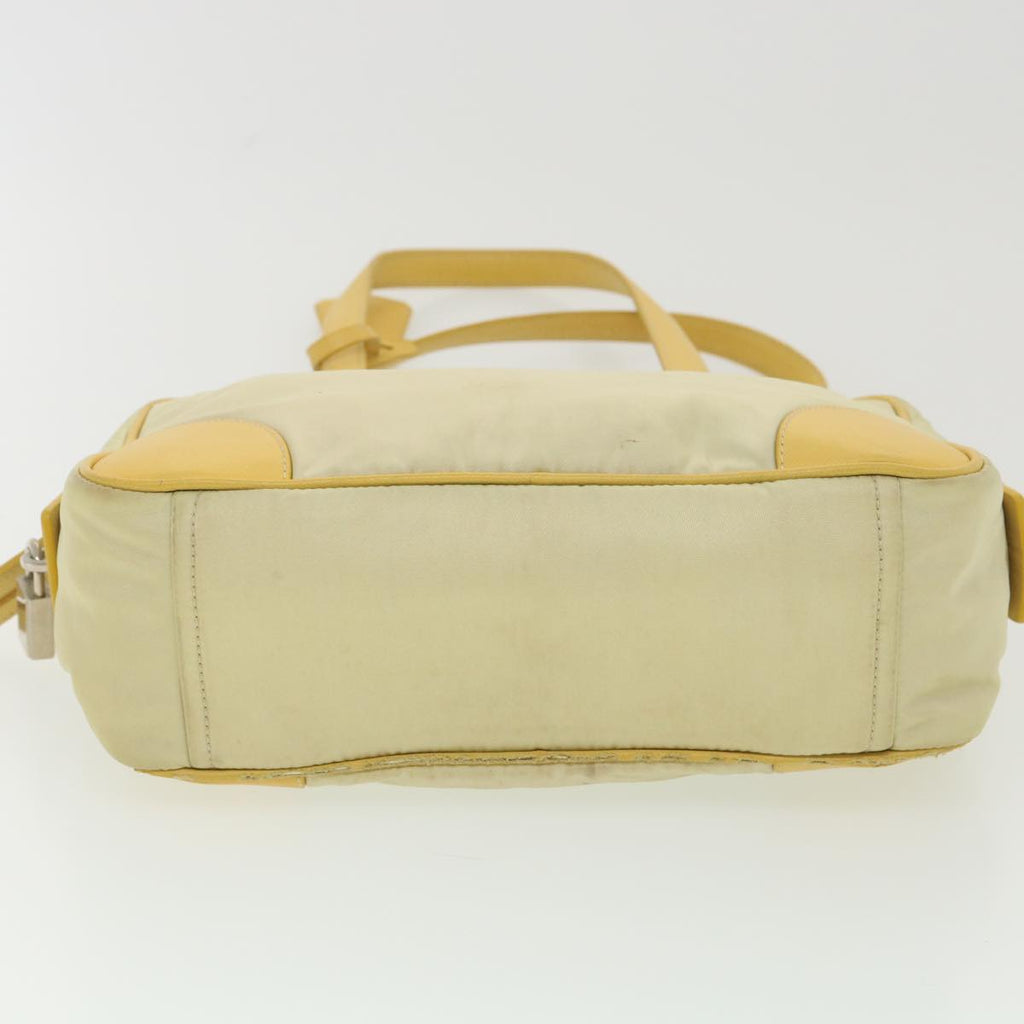 PRADA Shoulder Bag Nylon Yellow  bs4580