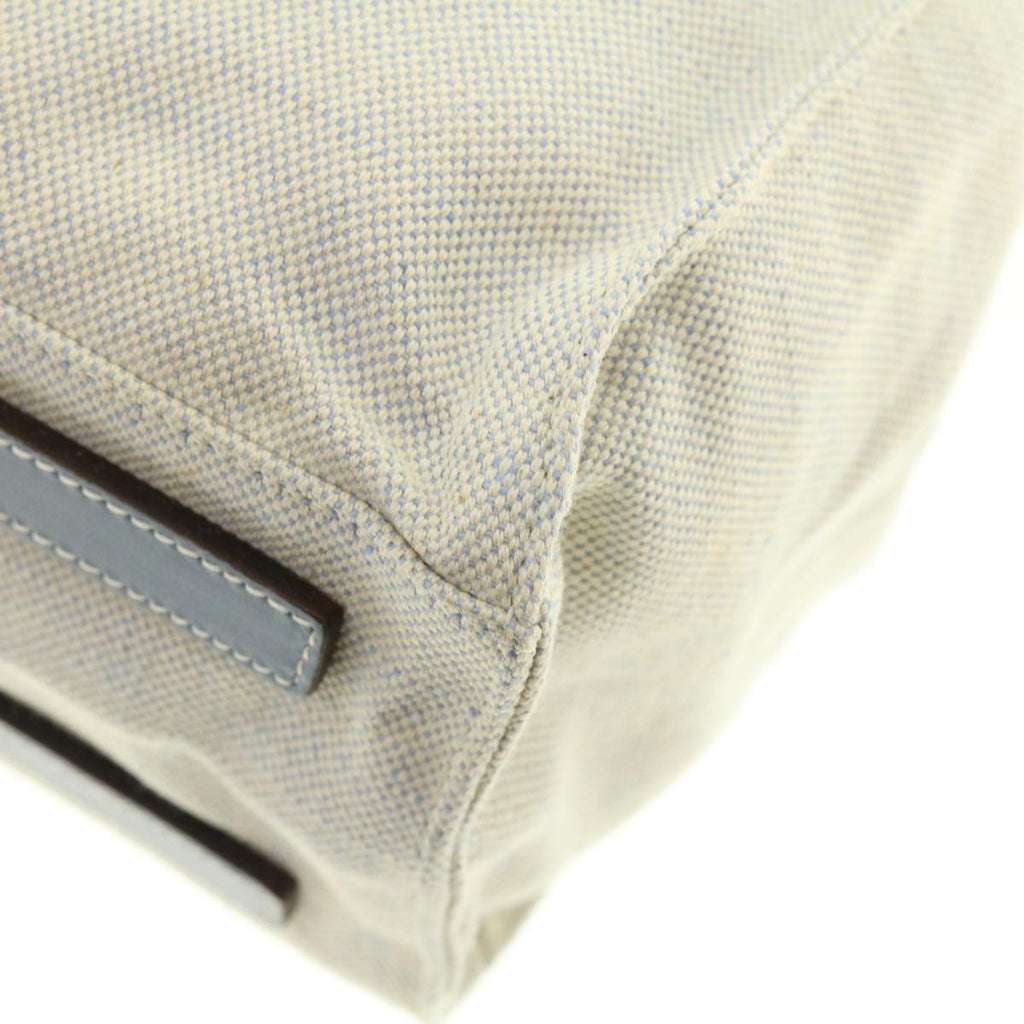 PRADA Shoulder Bag Canvas Beige  bs4793