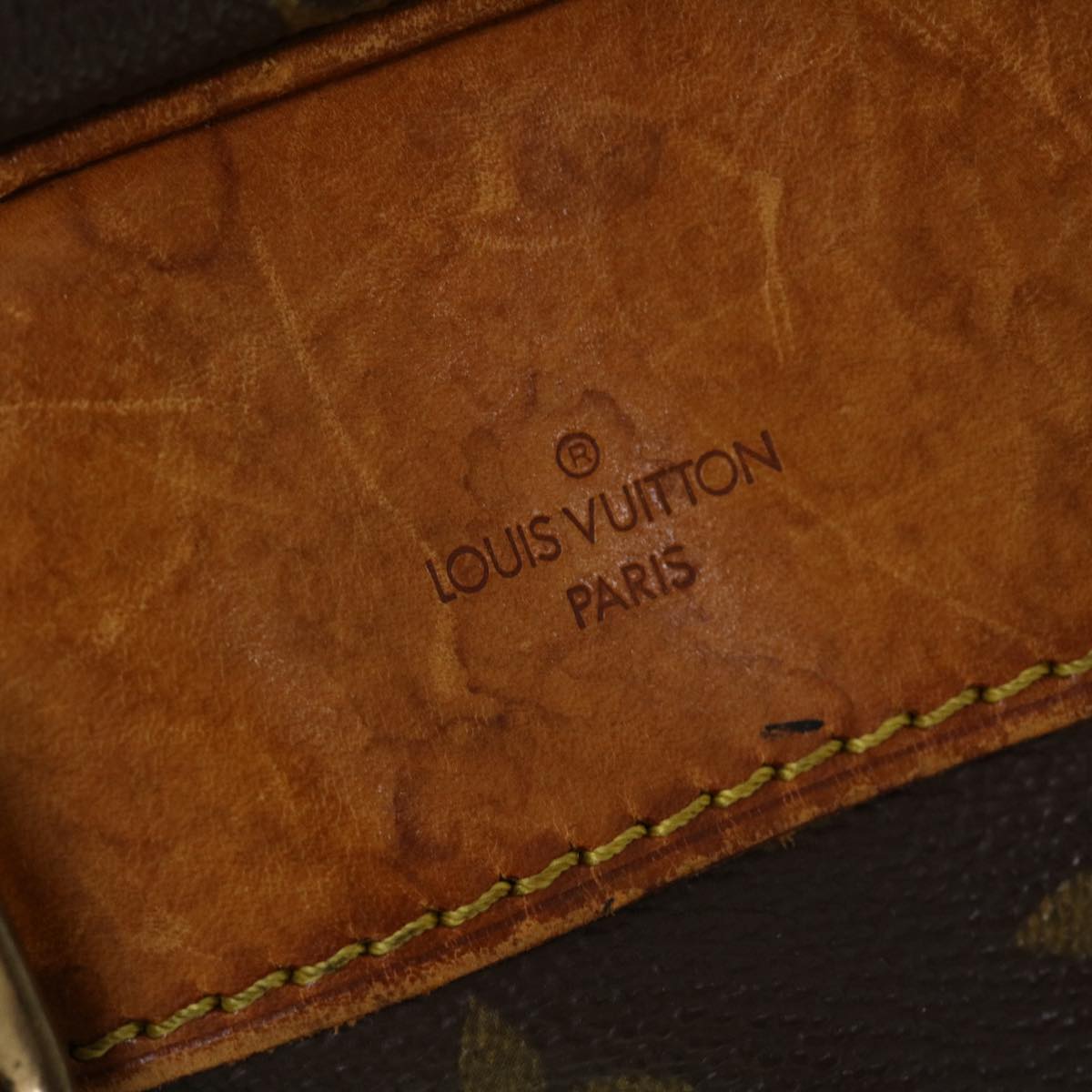 LOUIS VUITTON Monogram Deauville Hand Bag M47270 LV Auth bs5686