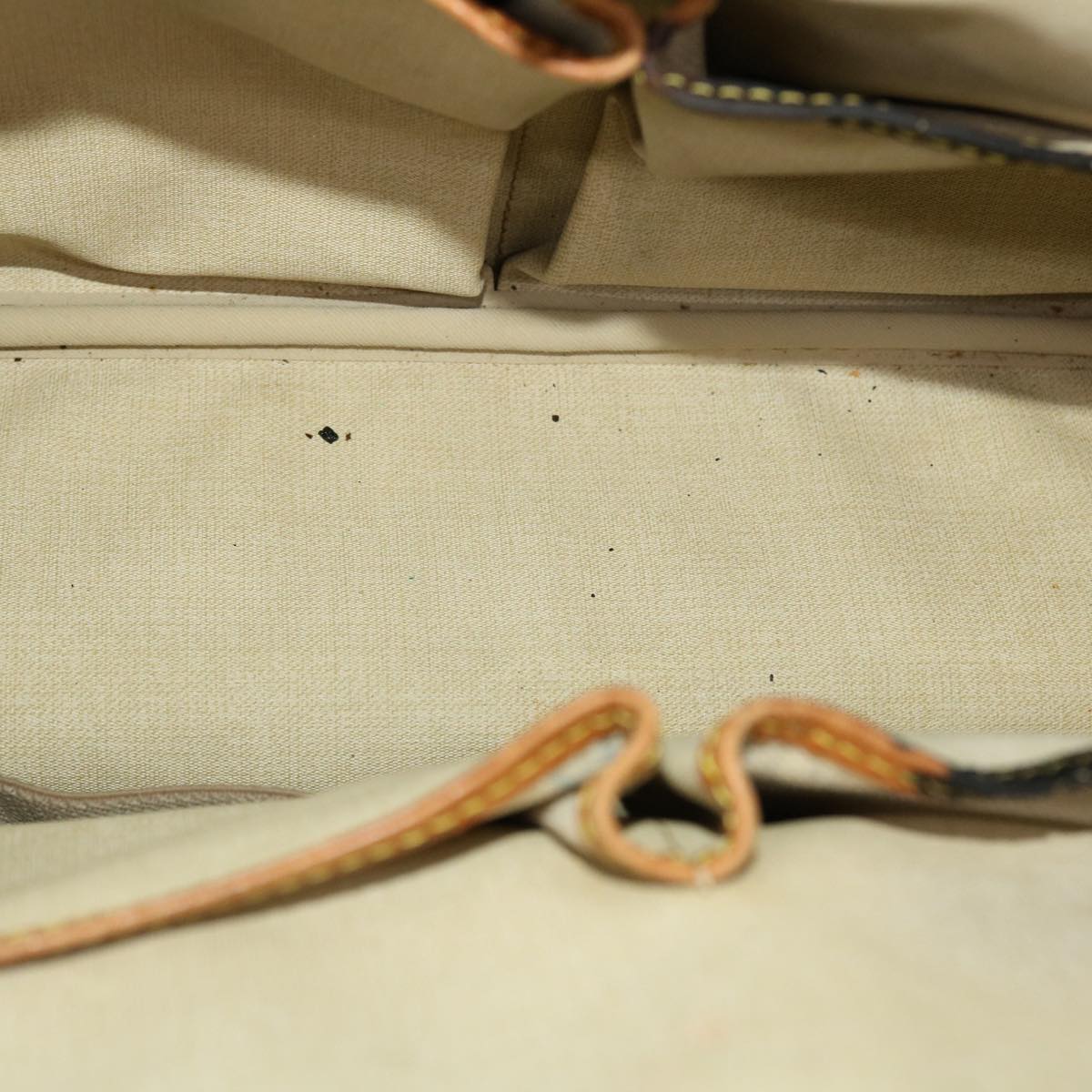 LOUIS VUITTON Monogram Deauville Hand Bag M47270 LV Auth bs5686