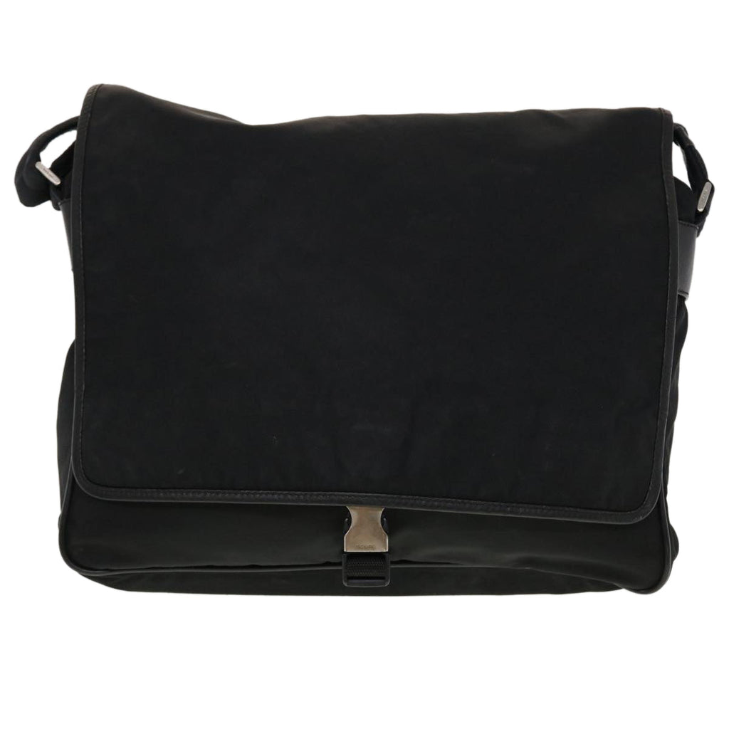PRADA Shoulder Bag Nylon Black  bs5865