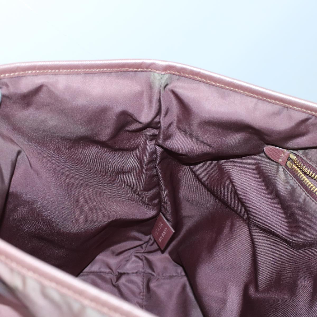 PRADA Tote Bag Nylon Pink  bs6071