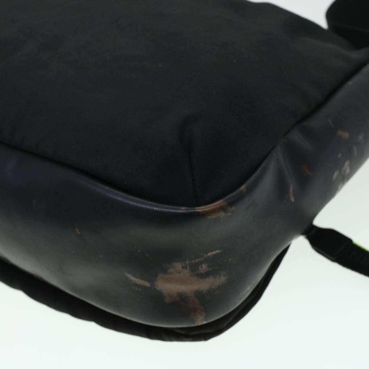 CHANEL Shoulder Bag Nylon Black CC  bs6077