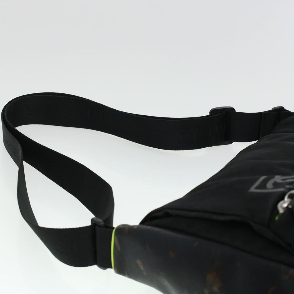 CHANEL Shoulder Bag Nylon Black CC  bs6077