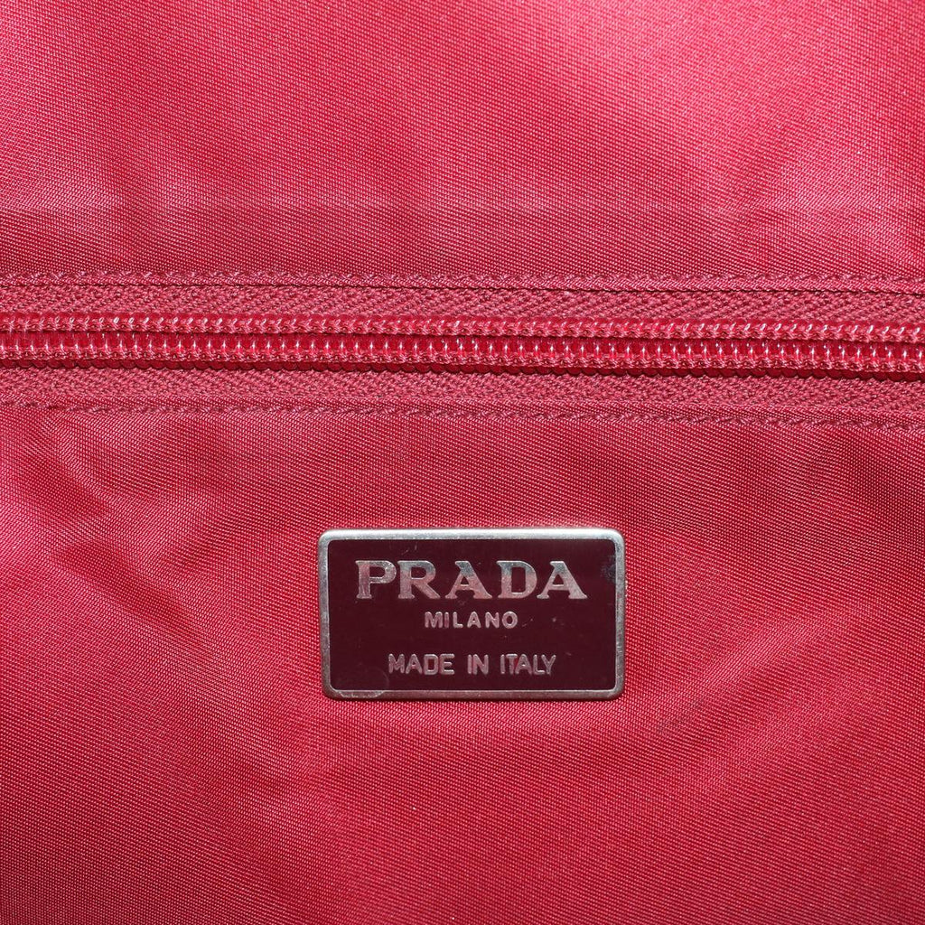 PRADA Tote Bag Nylon Red  bs6132